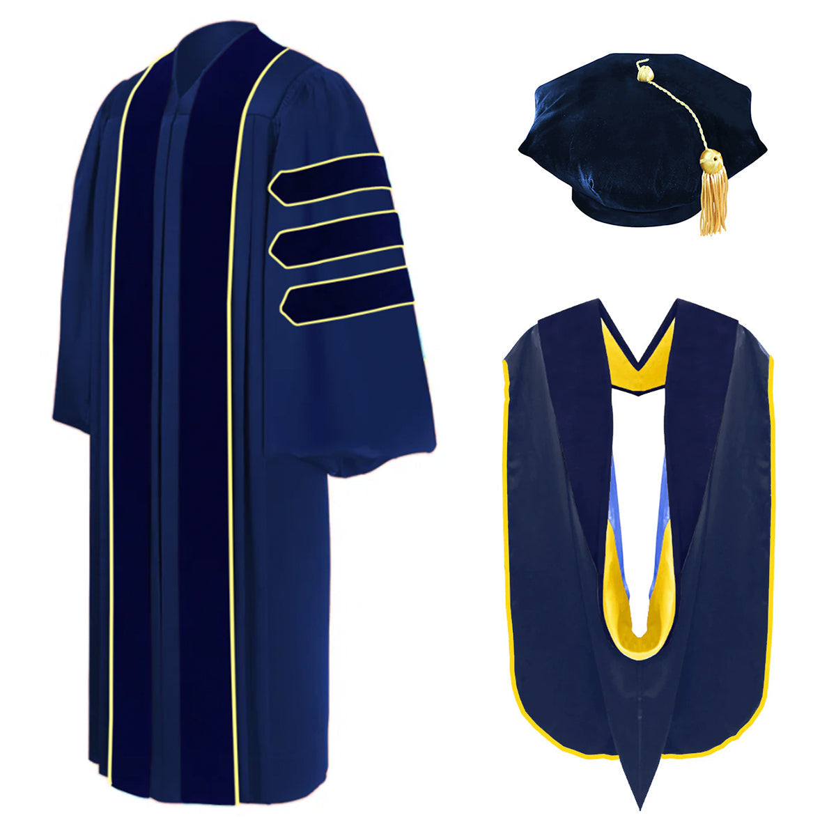 Doctoral Regalia Package for UCLA Graduation Doctoral Regalia Package for UCLA Graduation