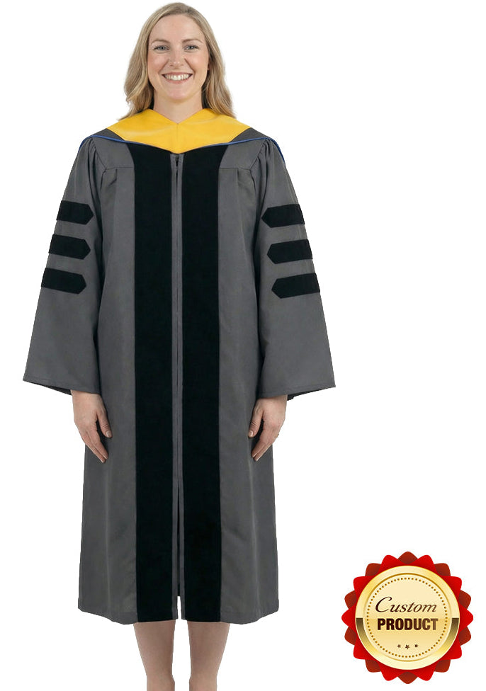 Classic Doctoral Graduation Gown & Hood Package  Academic Hoods