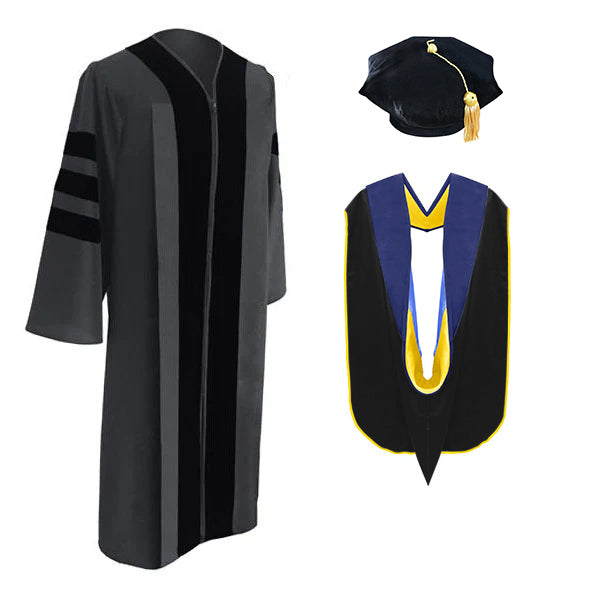 Classic Doctoral Regalia Package for UCLA Graduation Classic Doctoral Regalia Package for UCLA Graduation