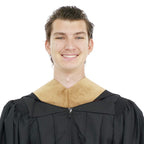 Deluxe Bachelors/Master Hood - Drab Velvet, Royal Blue & White