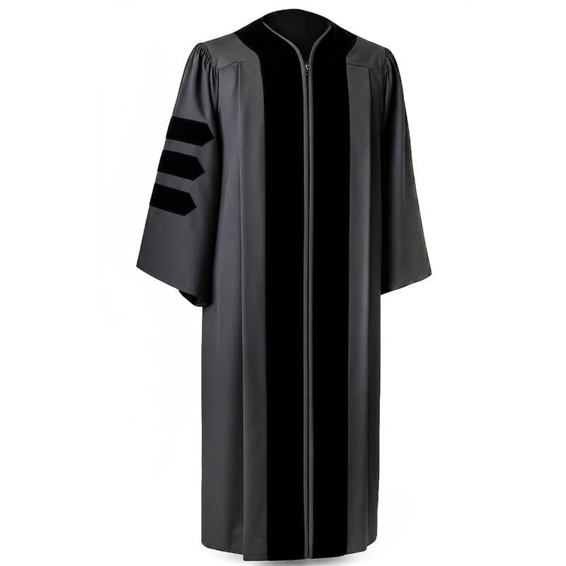 Classic Faculty Graduation Cap & Gown - Academic Regalia