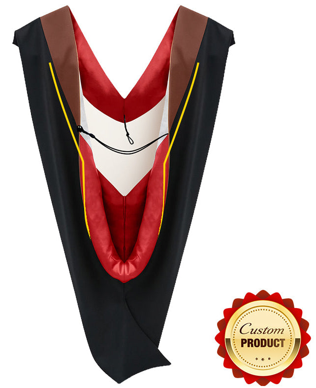 Deluxe Masters Graduation Custom Hood - Academic Hood - Custom Your Own