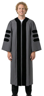 Classic Doctoral Graduation Gown - Academic Regalia