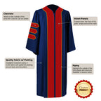 Custom Classic Doctoral Gown and Tam Package