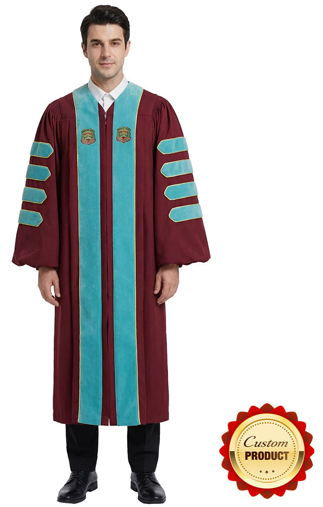 Custom Doctoral Graduation Gown - Doctorate Regalia