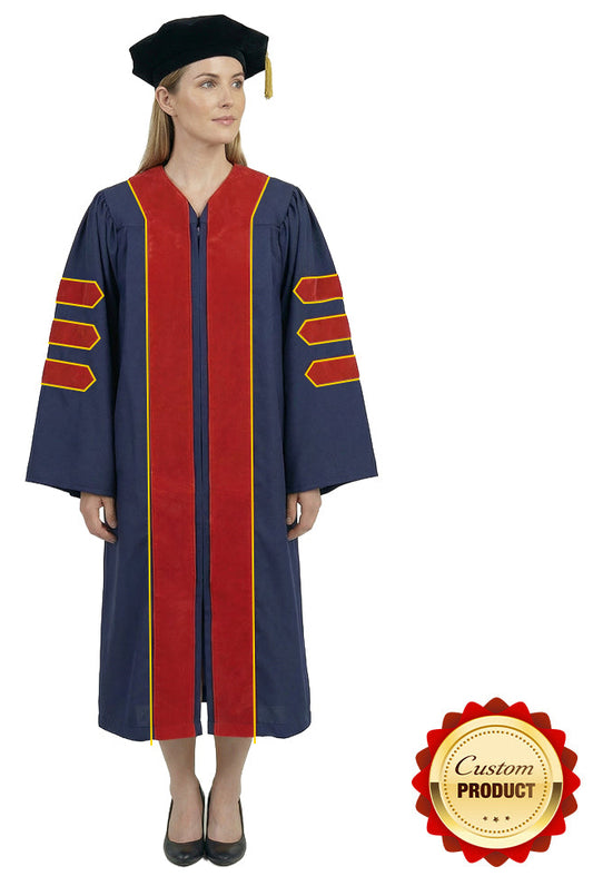 Custom Classic Doctoral Gown and Tam Package