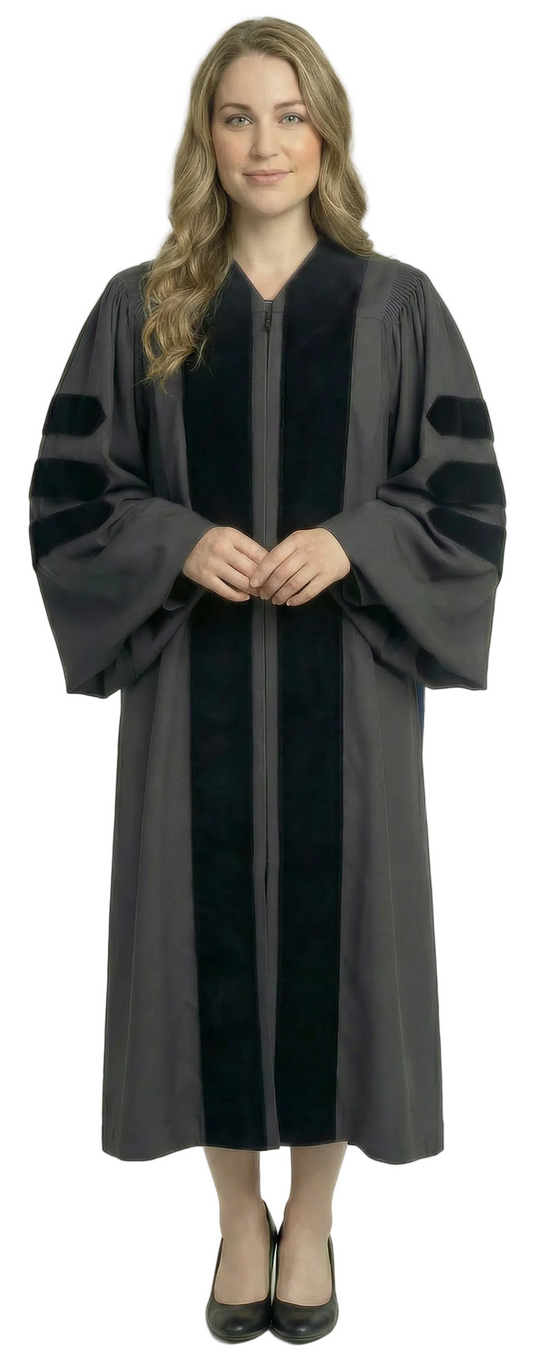 Deluxe Doctoral Graduation Gown
