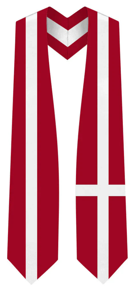 International Flag Graduation Stole