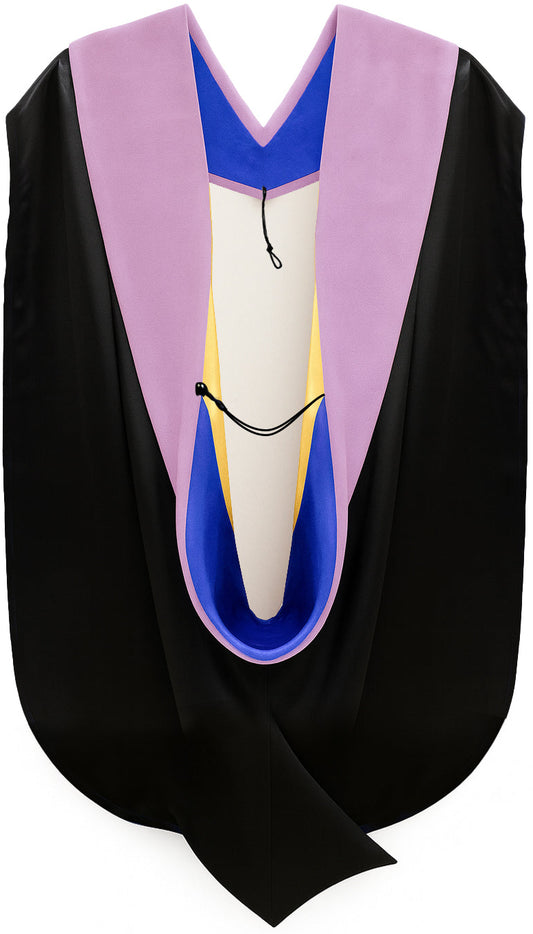 Doctor of Dentistry Hood - Royal Blue & Golden Yellow