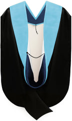 Doctor of Education Hood - Navy Blue & White