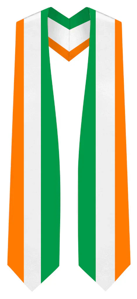 International Flag Graduation Stole