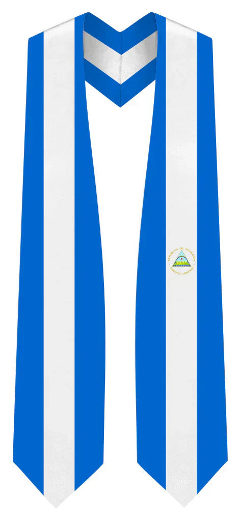 International Flag Graduation Stole
