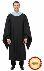 Deluxe Masters Graduation Gown & Hood Package