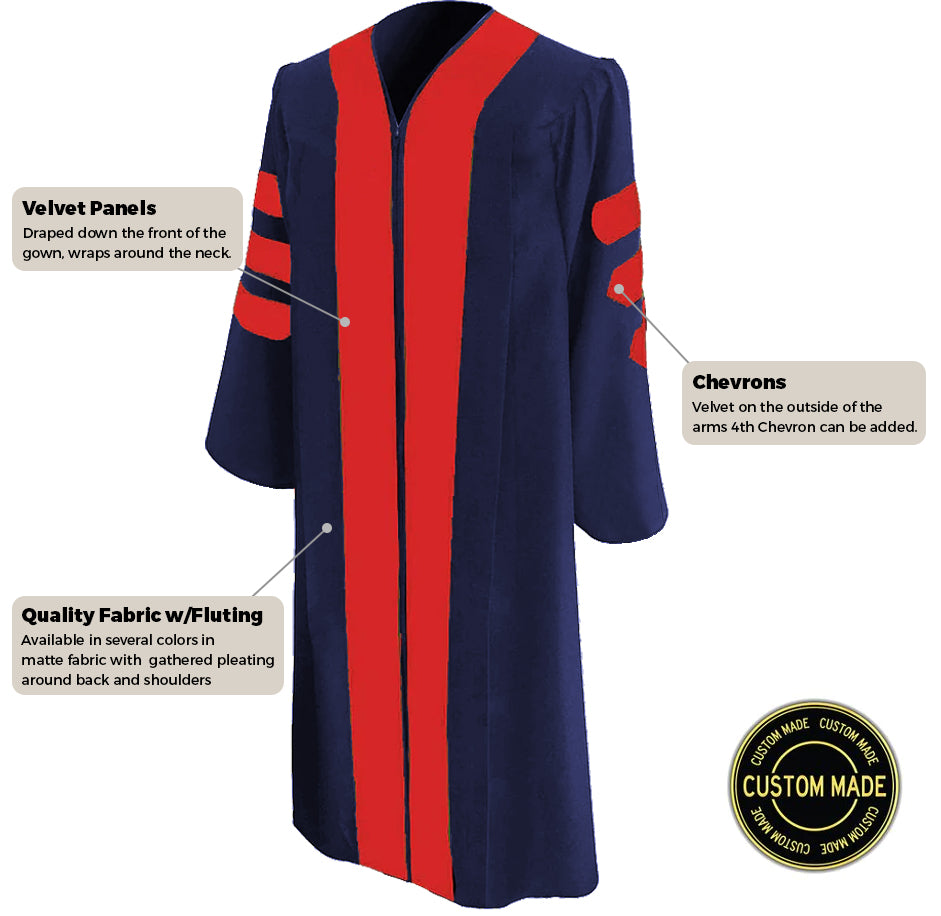 Custom Classic Doctoral Gown Package