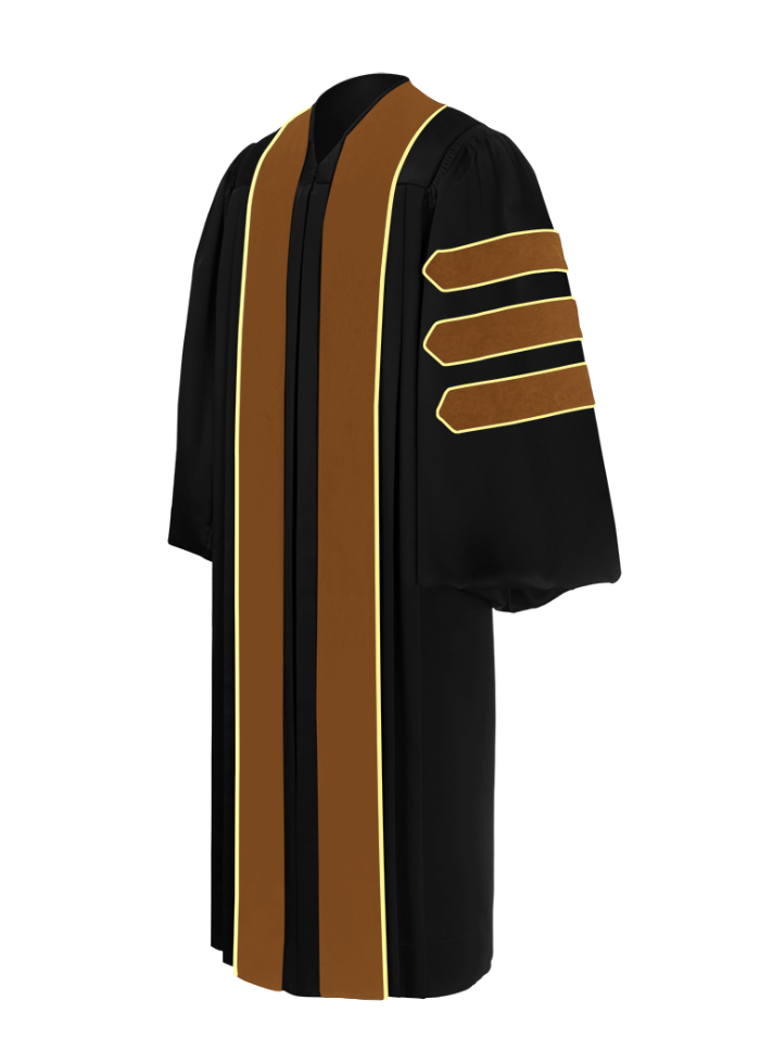 Doctor of Dramatic Arts & Fine Arts Doctoral Gown - Academic Regalia - Graduation Cap and Gown