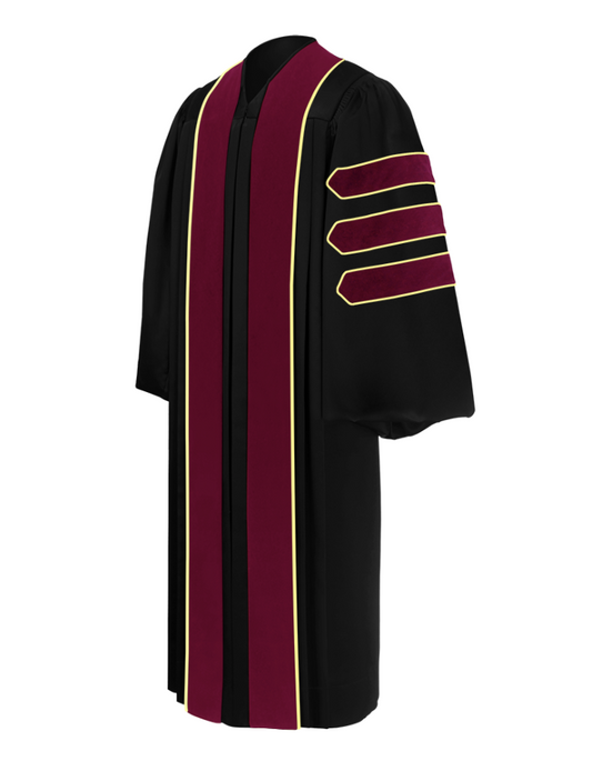 Doctor of Communication & Journalism Doctoral Gown - Academic Regalia - Graduation Cap and Gown