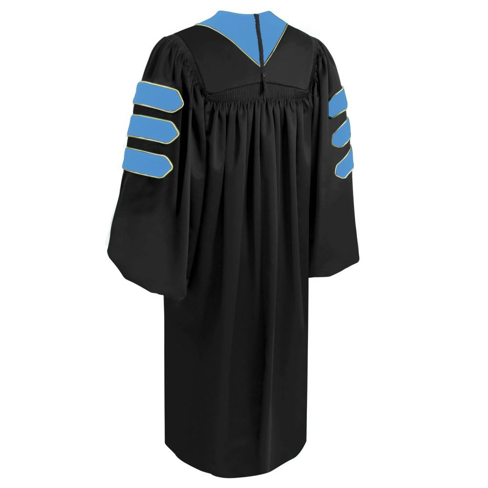 green emerald velvet dress Custom Doctoral Graduation Gown and Tam Package main image 1