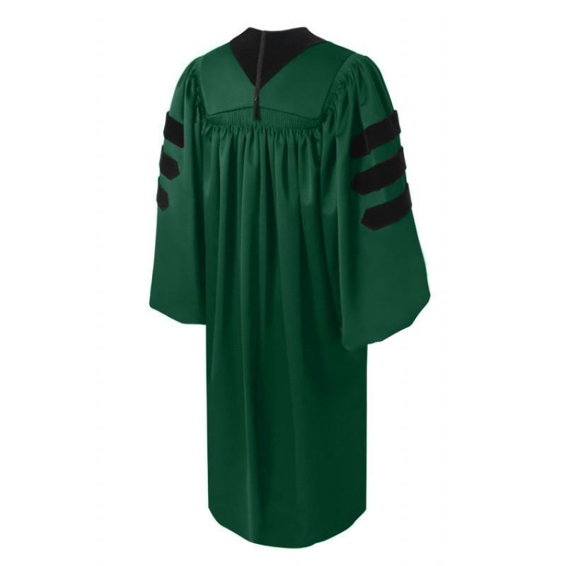 Deluxe Hunter Doctoral Gown - Academic Hoods