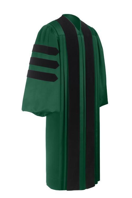 Deluxe Hunter Doctoral Gown - Academic Hoods