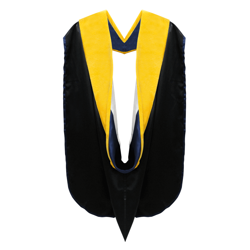 Deluxe Doctoral Graduation Hood - Academic Regalia